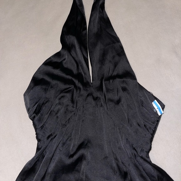 French Connection Black Halter Top‎ - Picture 1 of 10